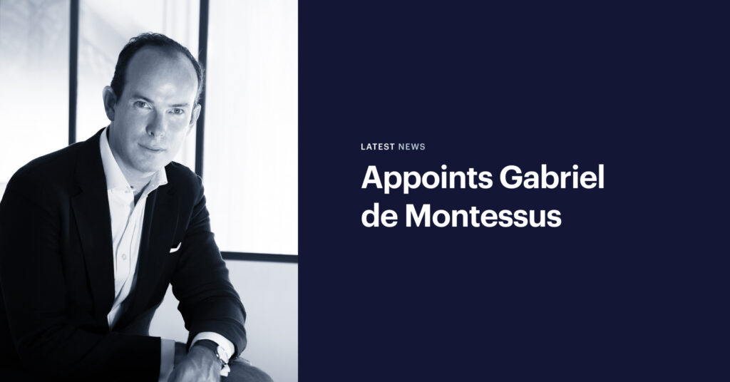 Gabriel de Montessus appointed Non-Executive Director at Volt