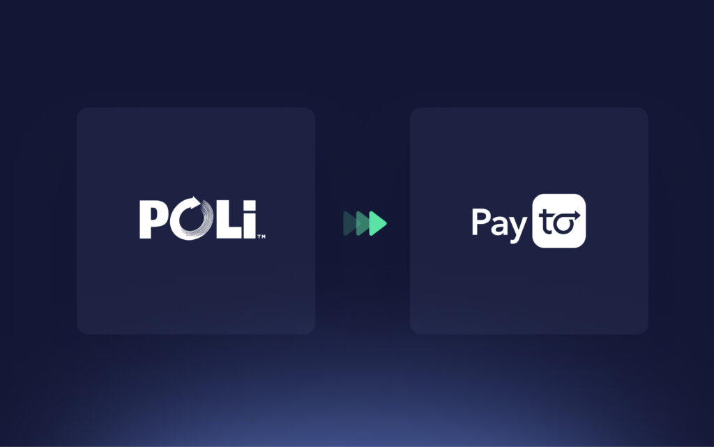 Payment method Poli was phased out and replaced by PayTo
