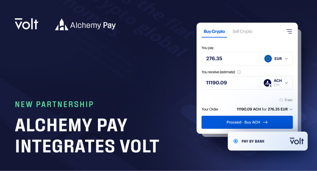 Alchemy Pay selects Volt